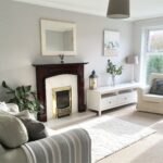Living room home staging